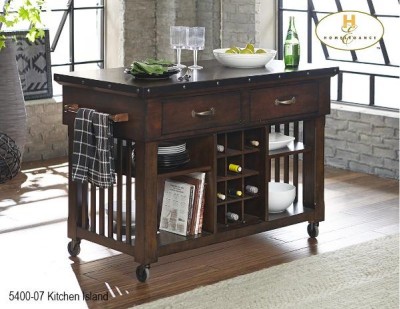 Kitchen Cart with Casters